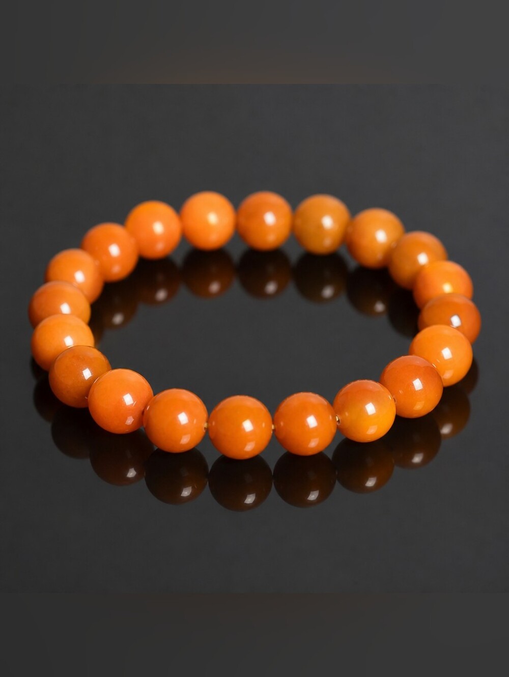 Burmese Jade Beaded Bracelet
